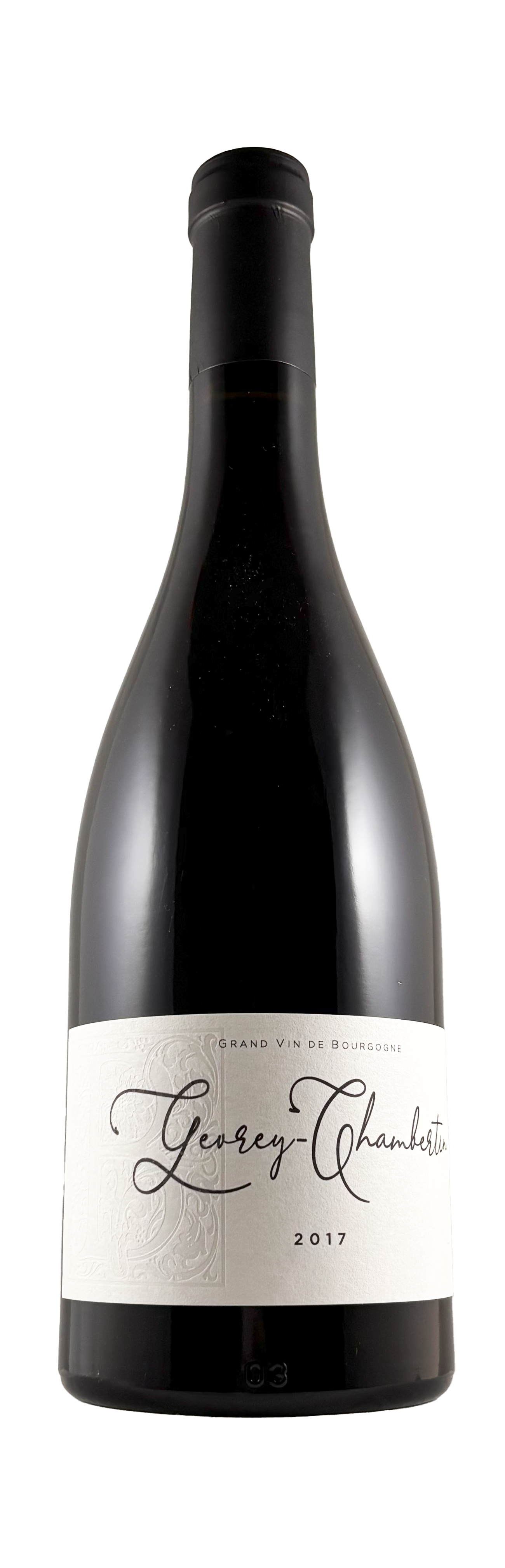 GEVREY CHAMBERTIN AOP ROUGE 2017 RESERVE DES MALINIERES