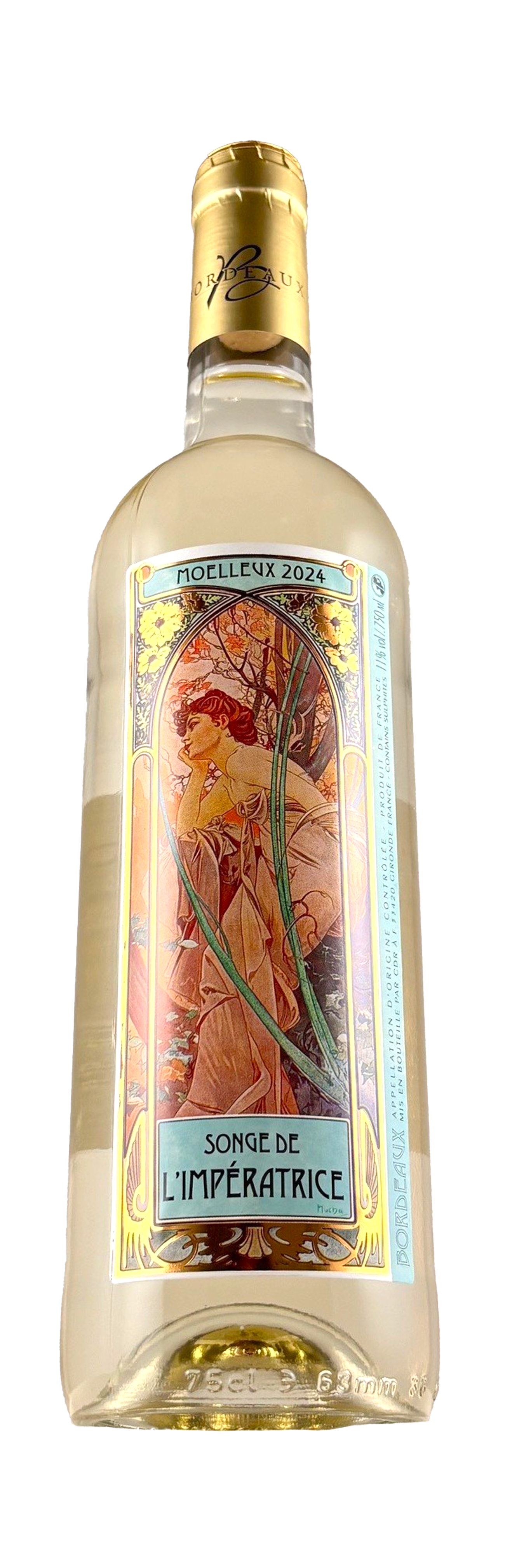 BORDEAUX AOC BLANC MOELLEUX 2024 SONGE DE L'IMPERATRICE
