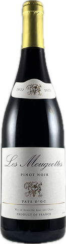 IGP PAYS D'OC 2022 ROUGE LES MOUGEOTTES PINOT NOIR - Image 2