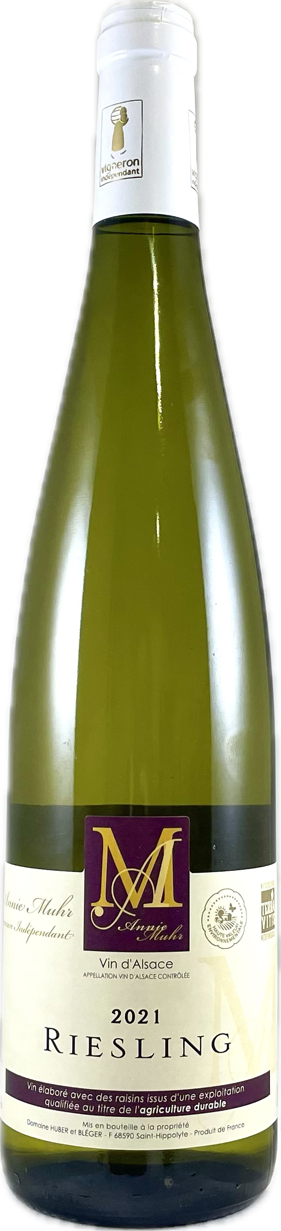 ALSACE AOC BLANC 2021 RIESLING ANNIE MUHR