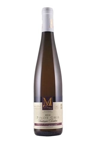 ALSACE AOC BLANC 2016 PINOT GRIS VENDANGES TARDIVES ANNIE MUHR - Image 2