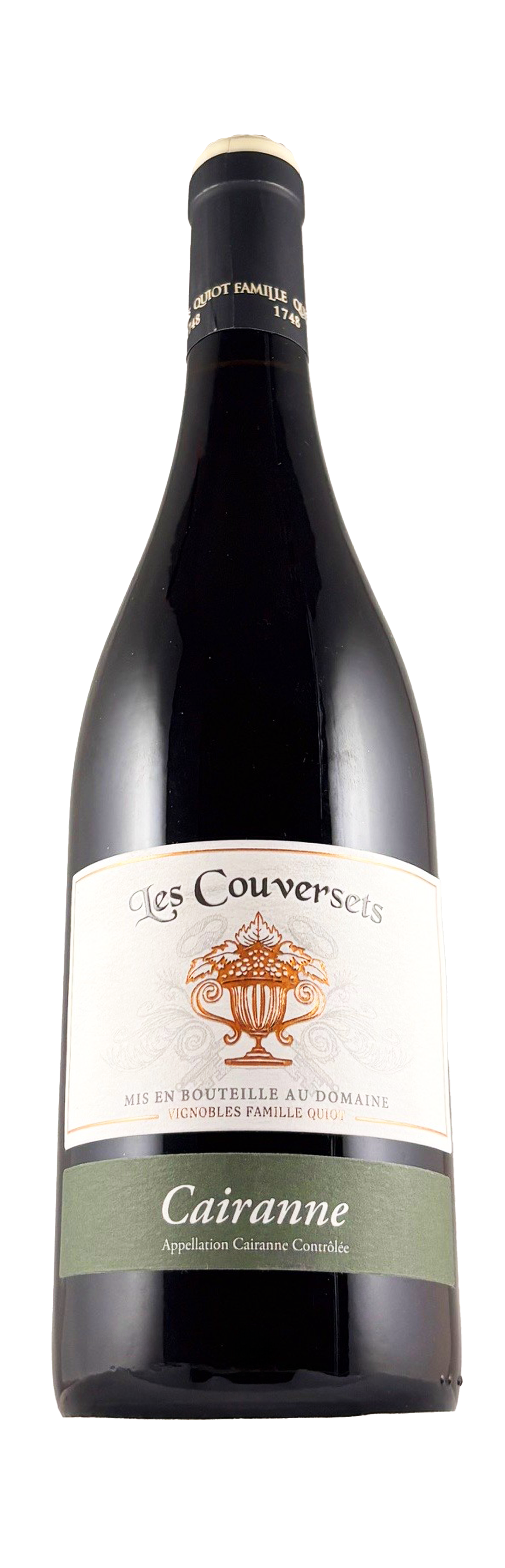 CAIRANNE AOP ROUGE 2020 LES COUVERSETS