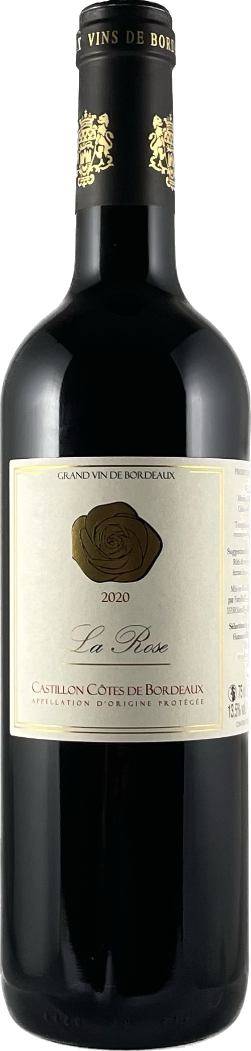 CASTILLON CÔTES DE BORDEAUX AOP 2020 LA ROSE