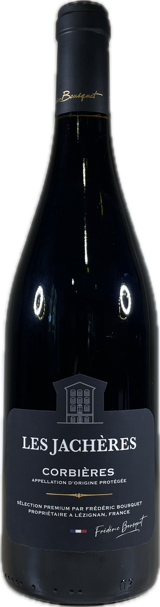 CORBIERES AOP 2022 ROUGE LES JACHERES SELECTION PREMIUM