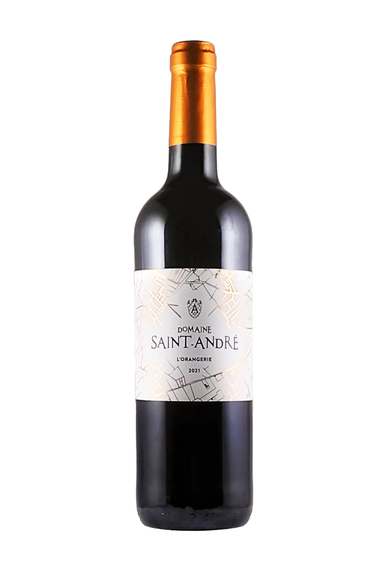 IGP PAYS D'OC ROUGE 2021 DOMAINE SAINT-ANDRE L’ORANGERIE