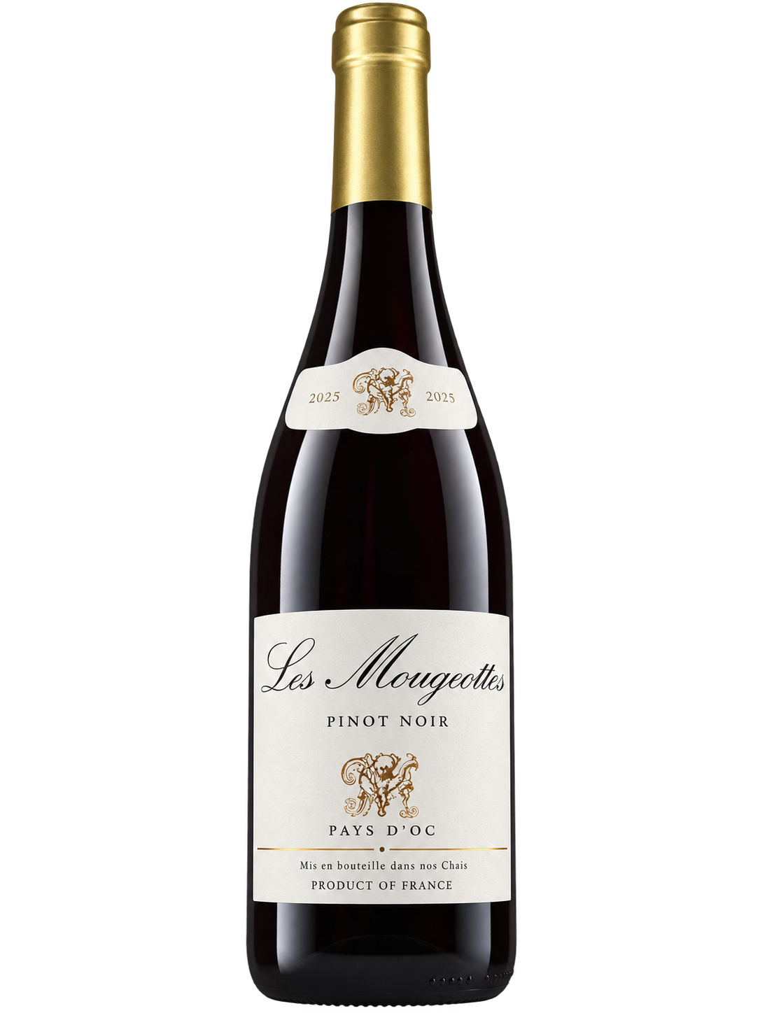 IGP PAYS D'OC 2025 ROUGE LES MOUGEOTTES PINOT NOIR