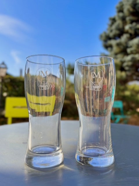 COFFRET DE 2 VERRES BIERE LM MONTGOLFIERE